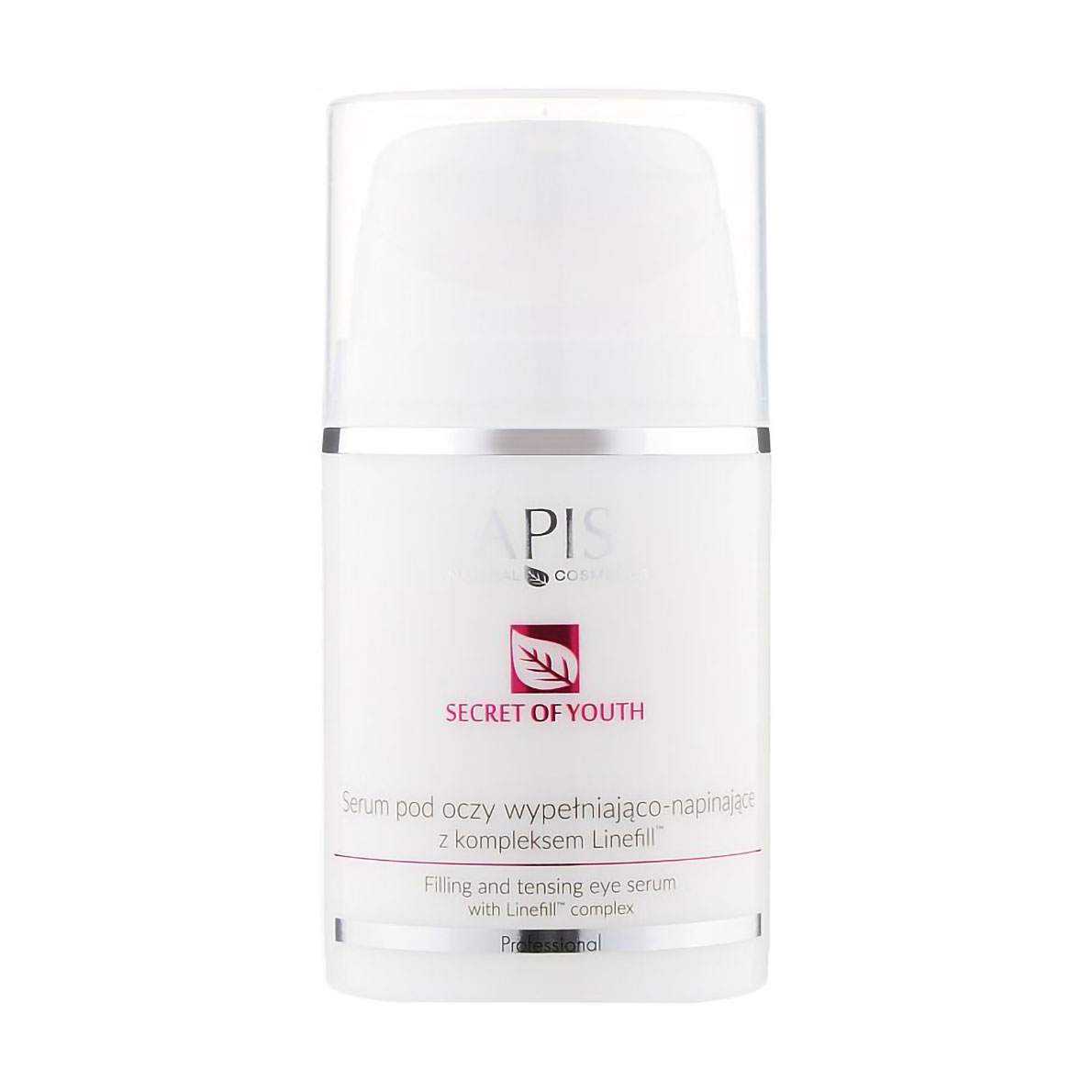 Сироватка для шкіри навколо очей Apis Natural Cosmetics Professional Secret Of Youth Filling and Tensing Eye Serum, 50 мл